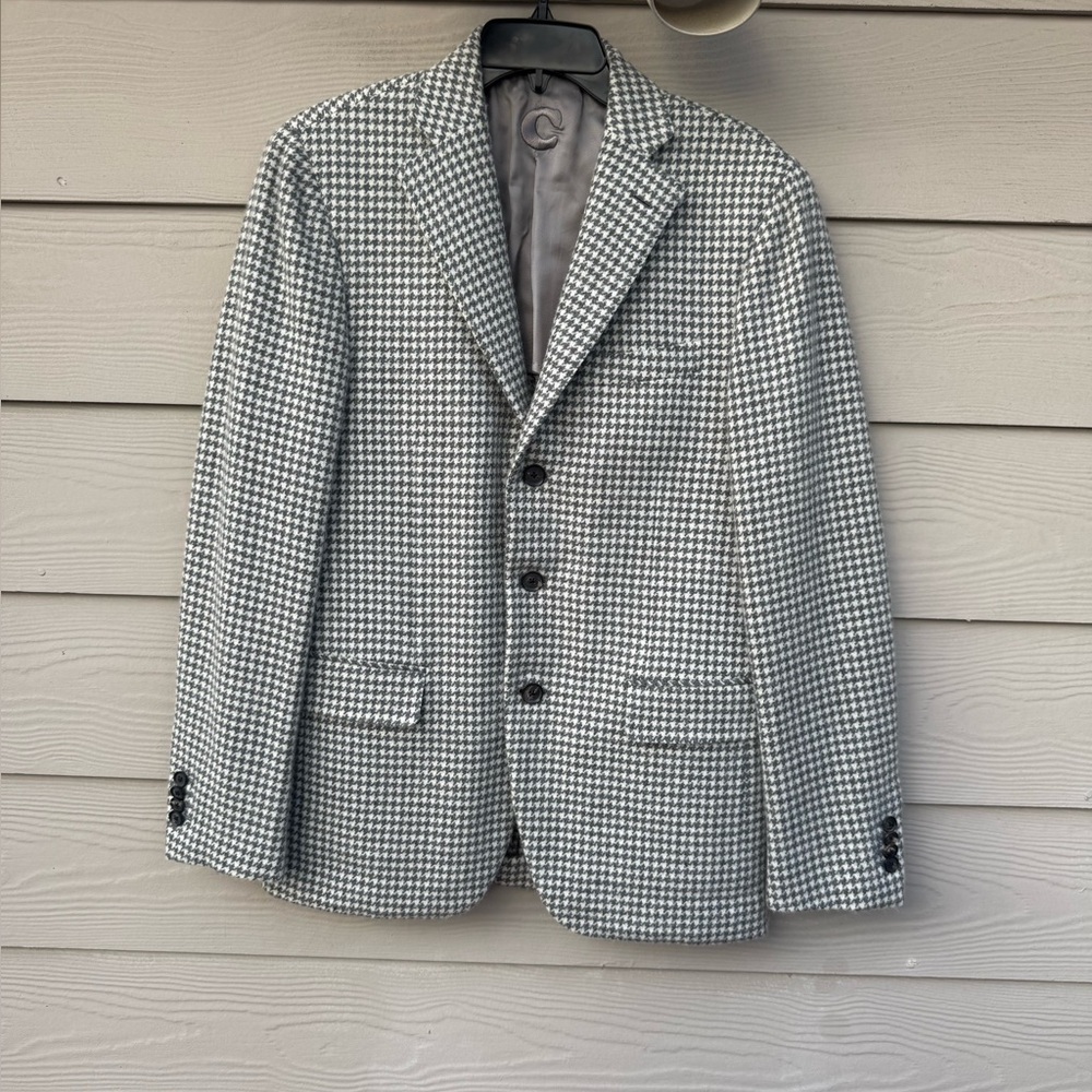 Caruso Wool Checkered Blazer - Picture 11 of 16